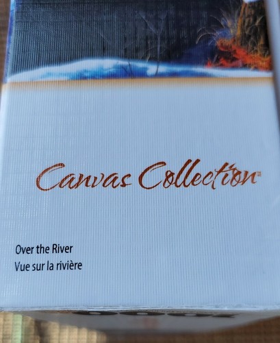 SURE-LOX JIGSAW PUZZLE OVER THE RIVER JIM HANSEL 1000 PC #39274 Linen textured - Picture 4 of 8