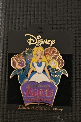 Disney JDS History of Art Pin Alice in Wonderland 1951 with