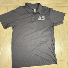 Firestone Walker Brewing Company Polo Shirt Mens XL Black Embroidered Logo Beer