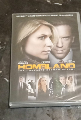 Homeland The Complete Second Season DVD Claire Danes Damian Lewis Widescreen