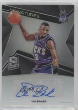 2018-19 Panini Spectra Signatures /75 Vin Baker #SG-VBK Auto