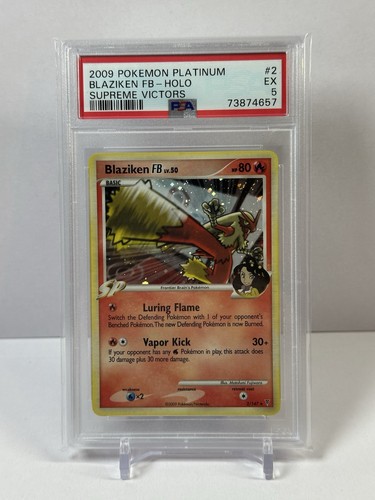 Blaziken FB graded PSA 5 for sale on eBay