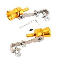 Turbo Noise Whistle Exhaust Muffler Pipe Mound Mimulator Oversized Roar Maker