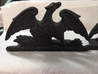 Pair Vtg  Spread Eagle Bookends VA Metalcrafters Marked  Patriotic Decor — photo 2