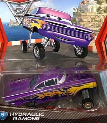 DISNEY PIXAR CARS ''HYDRAULIC RAMONE'',  NEW IN PACKAGE, SHIP WORLD WIDE