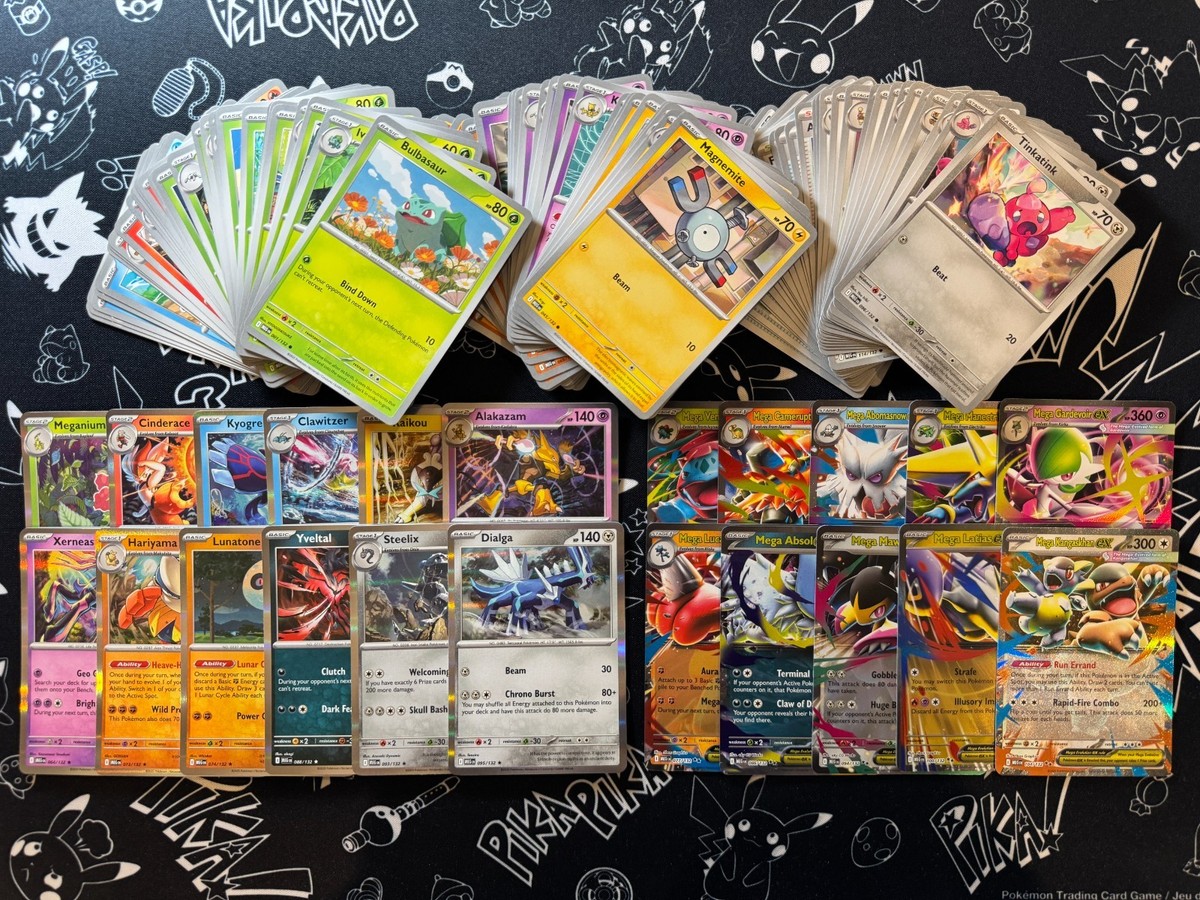 Pokemon TCG Mega Evolution Complete Base (Main) Set - All 132 Cards | eBay  UK