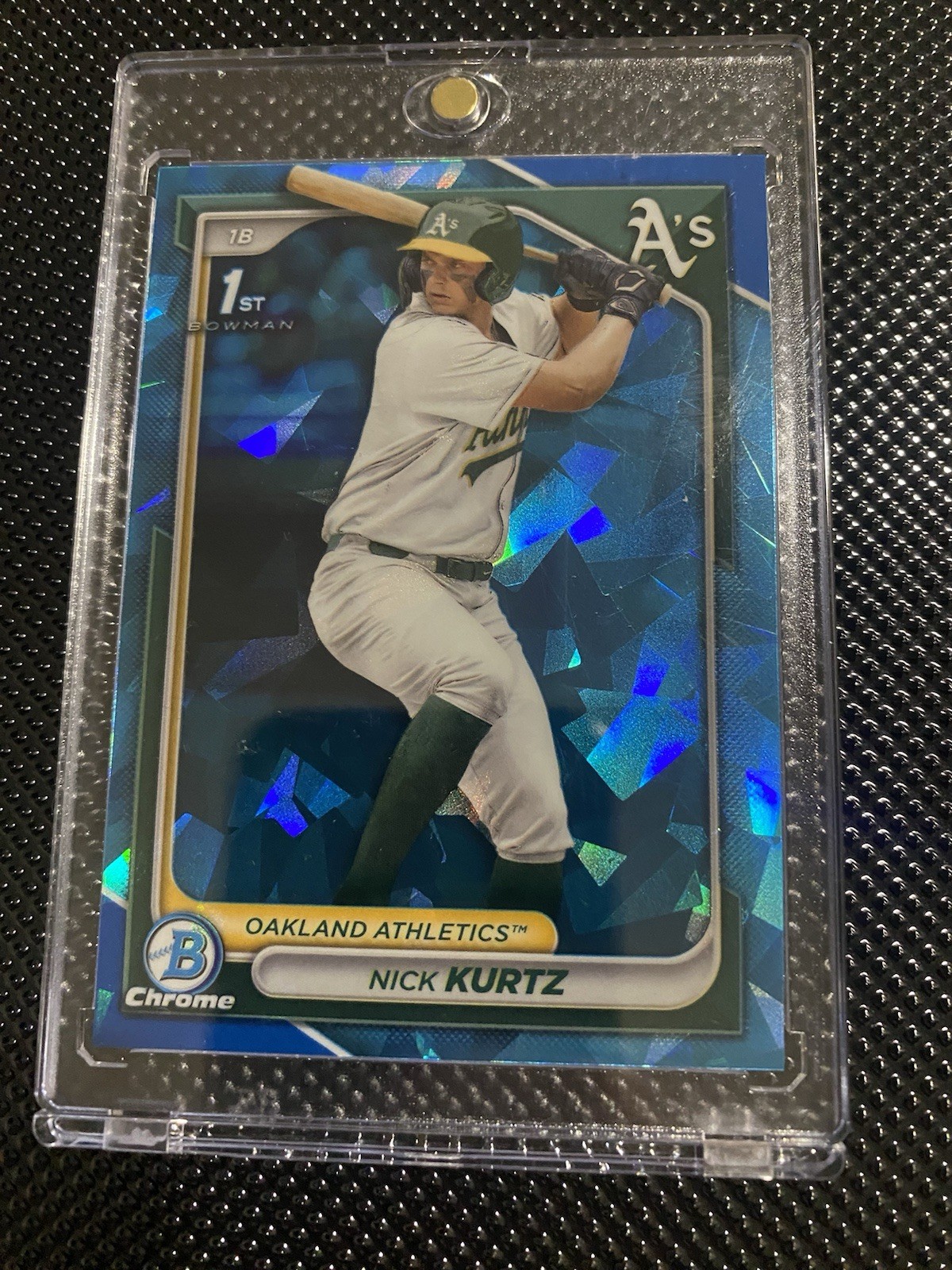 Nick Kurtz 2024 Bowman Draft Sapphire Edition #BDC-56 Chrome (1st 