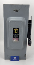 Square D 100 Amp Non-Fusible Safety Switch 3 Pole 600V AC/DC HU363 *WARRANTY*