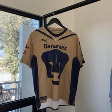 Vintage 2009/10 Local Puma UNAM Pumas México Jersey Size Large