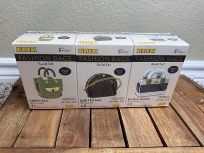 Brix Fashion Bag Building Blocks All Three Included Purses