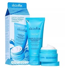 NEW Skinfix Heavy Hitters Barrier Buddies Foaming Oil Cleanser Peptide Cream