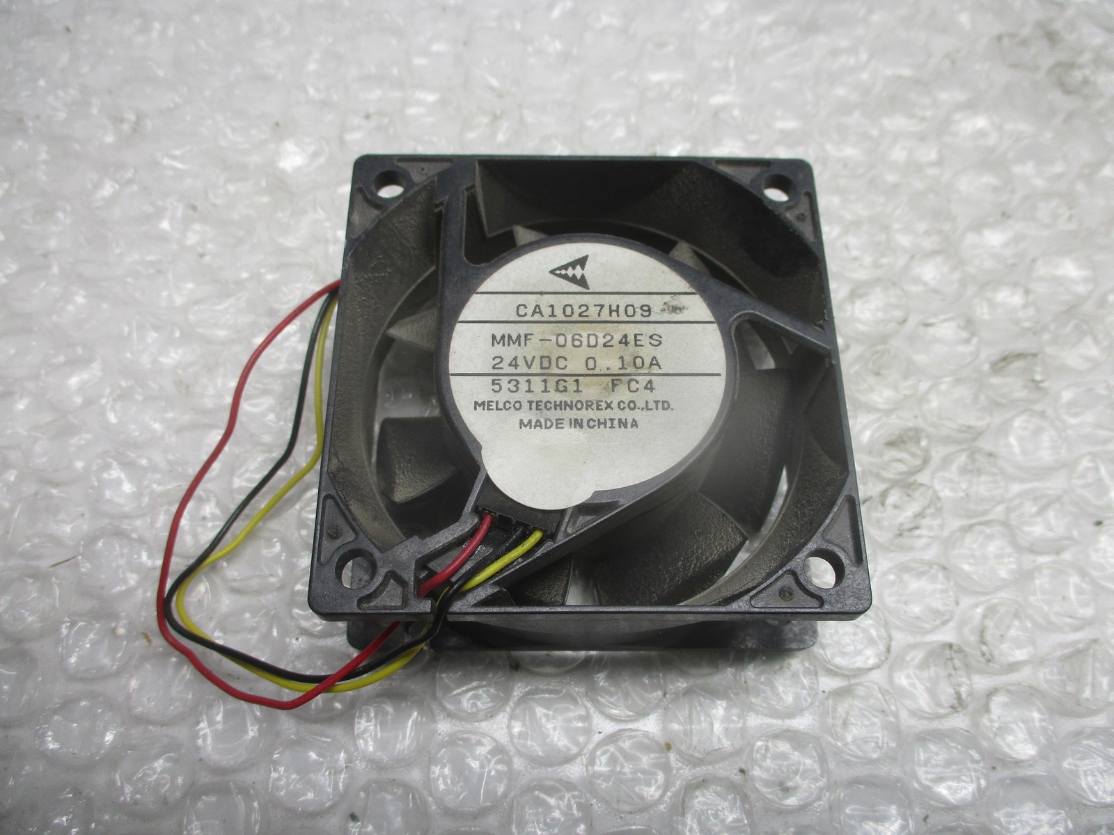 MELCO TECHNOREX MMF-06D24ES CA1027H09 FAN NSNP