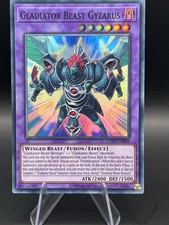 Yu-Gi-Oh! Gladiator Beast Gyzarus LODT-EN044 Light of Destruction Super Rare
