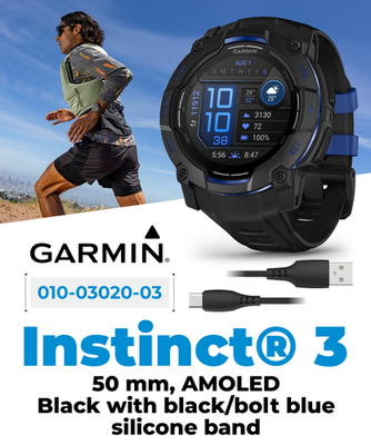 Garmin Instinct 3 Supernova Outdoor GPS Smartwatch 50 mm
