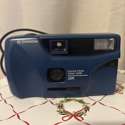 Vintage Chinon Auto GL-II Focus Free DX 35mm Camera DX- Parts/Repair