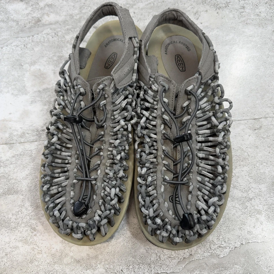 Keen Uneek туфли мужской размер 10,5 серый анатомический стельки Sport сандалии открытый - Изображение 2 из 4