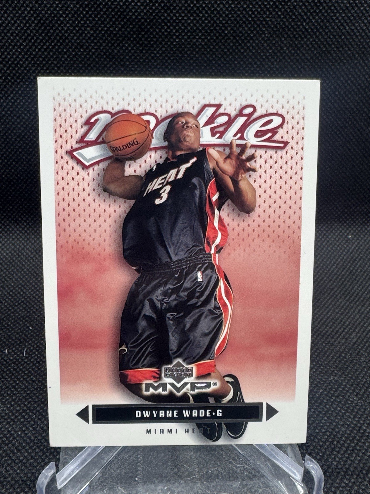 2003-04 Upper Deck MVP Dwayne Wade Rookie RC #205 Miami Heat