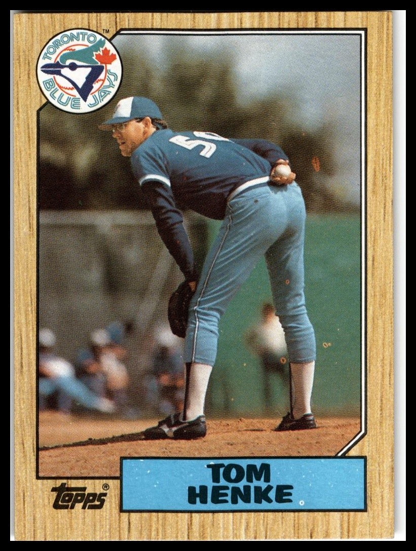 1987 Topps #510 Tom Henke