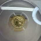 1852 One Dollar Liberty Head Gold Coin