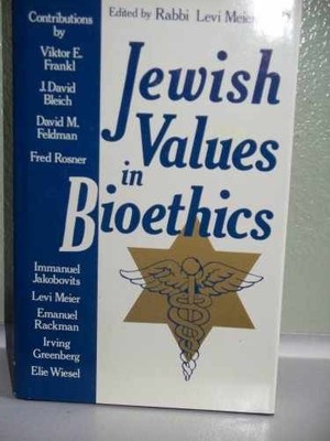 Jewish Values in Bioethics - Hardcover, by Maier L. - Very Good x