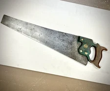 Vintage Disston No 8 Crosscut Panel Saw / 20” Blade / 10 PPI / Extra SHARP