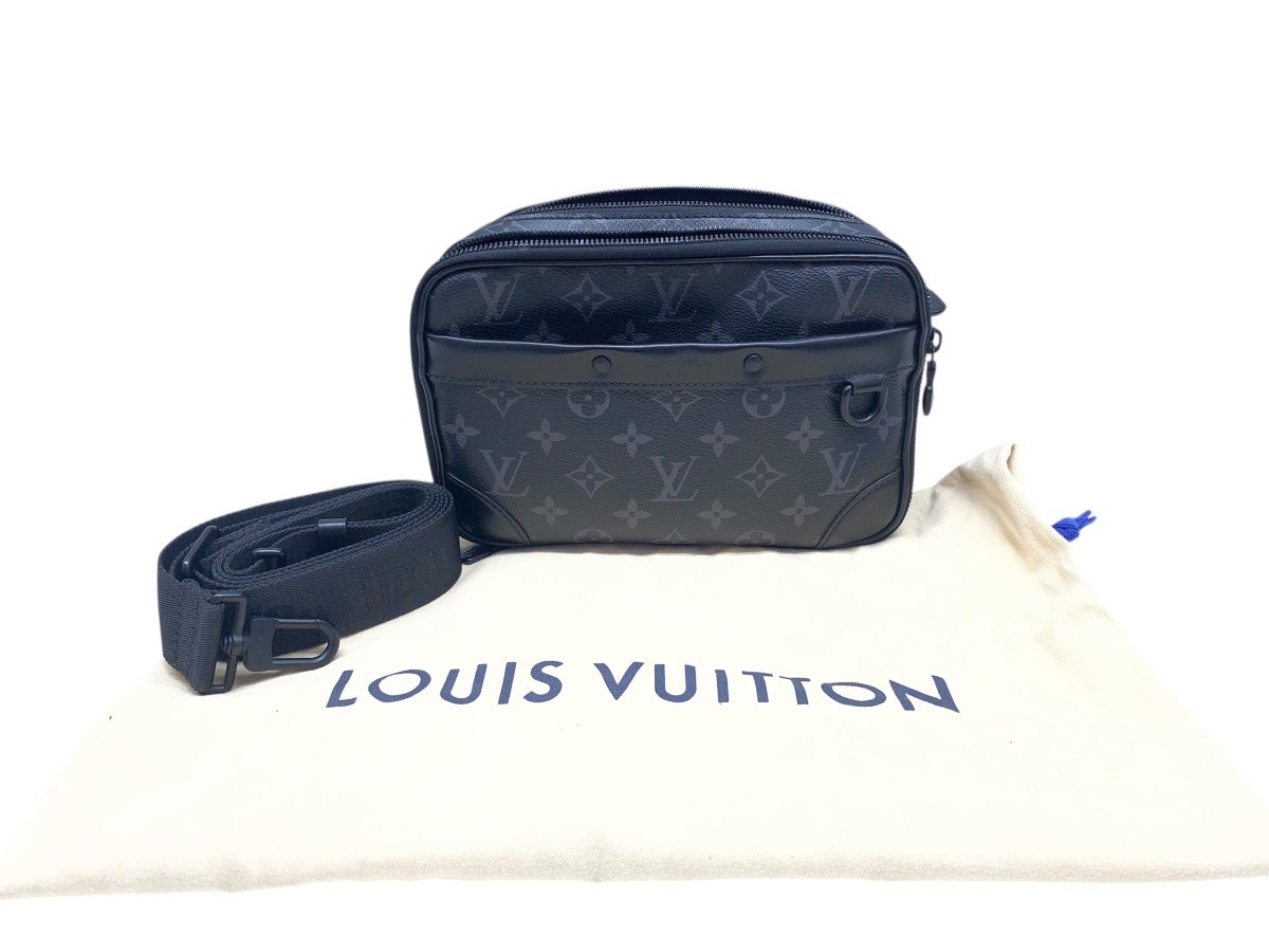 Louis Vuitton Monogram Eclipse Alpha Messenger M4… - image 1
