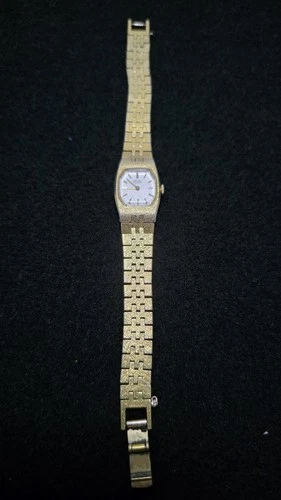 Vintage Women's Seiko Quartz Gold Tone Wristwatch 146744 1400-7509