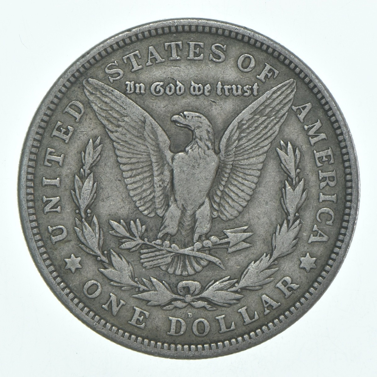1) VG 1921-D Morgan Silver Dollar VG-XF Circ 90% | eBay