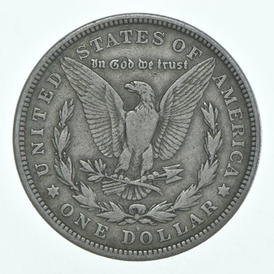 1) VG 1921-D Morgan Silver Dollar VG-XF Circ 90% | eBay