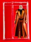 VINTAGE STAR WARS AFA U90 BEN OBI WAN KENOBI WHITE HAIR NO COO