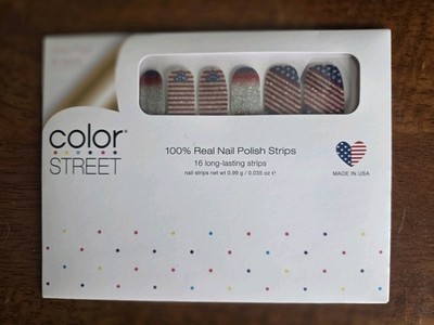 Color Street Nail Strips: HTF/Retired/Rare *Broad Stripes + Bright Stars*