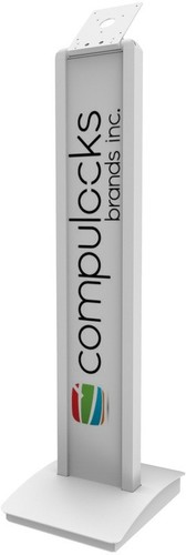 MACLOCKS Support de sol pour tablette BrandME Blanc 140W - Afbeelding 2 van 3