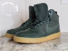 nike court borough mid winter green