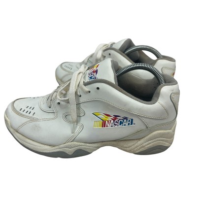 Fastlane NASCAR Men’s White Athletic Shoes Size 8.5 Lace-Up Casual Sneakers s-l400.jpg main image 2