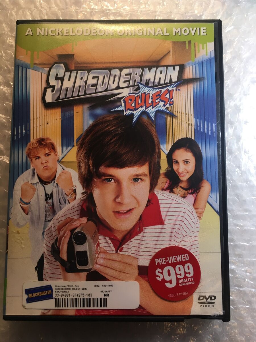 Shredderman Rules! (DVD) Nickelodeon