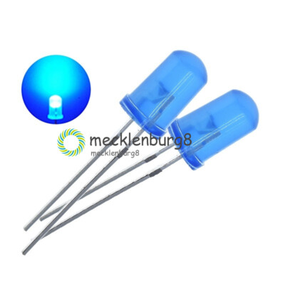 100Pcs NEW LED 5MM BLUE COLOR BLUE LIGHT Super Bright