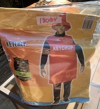 Lightweight Ketchup Bottle Adult Halloween Costume Brand Rasta Imposta