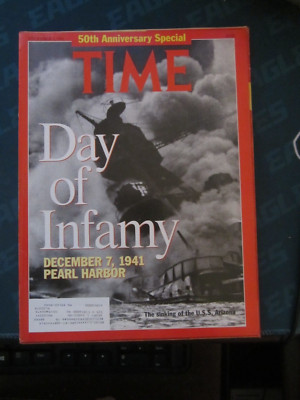 Time Magazine December 1991 Day Infamy Pearl Harbor Attack 50th Anniversary C O