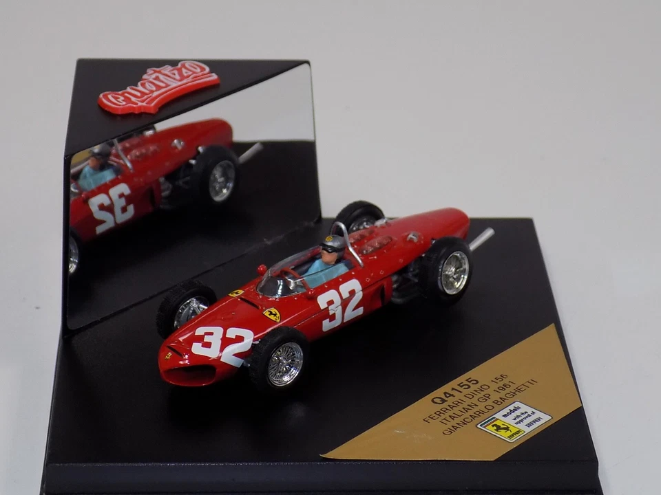 1/43 Quartzo F1 法拉利 Dino 156 汽车 #32 1961 年意大利大奖赛 G.Baghetti Q4155 — 第 2/3 张图片