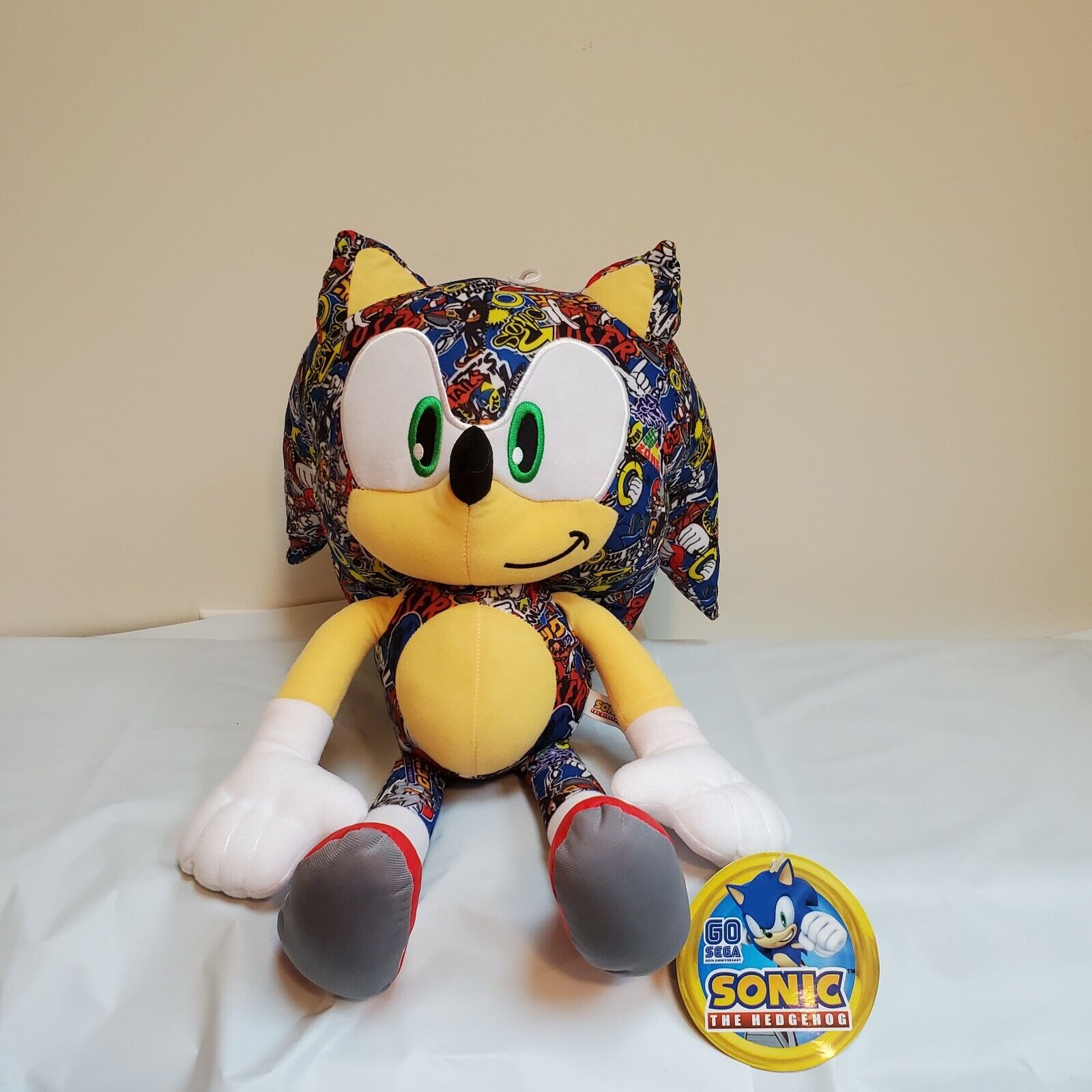 Pelucia Sonic Boneco Tails Knuckles Eggman Shadow Filme