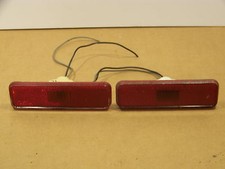 1973 Dodge Charger Red Amber Side Marker Lights Oem Combined For Customer 1973 Dodge Charger Red Amber Side Marker Lights Oem Combined For Customer