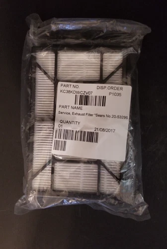 Kenmore KC38KDWCZV07 Vacuum Exhaust Filter - Thumbnail 2