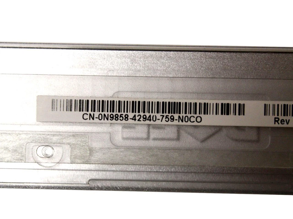 Novo OEM Dell XPS M170 Laptop LCD Tampa de Encaixe com Janela Traseira Transparente N9858 - Imagem 3 de 3