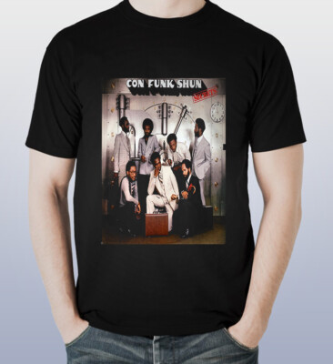 THE Con Funk Shun Short Slevee Black T-Shirt