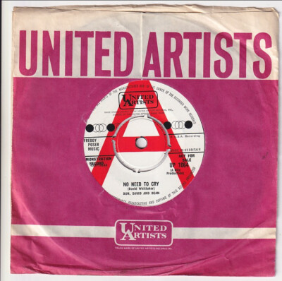 DON, DAVID And DEAN * USA TEEN BEAT * 1964 UK PROMO / DEMO 45 * Listen!