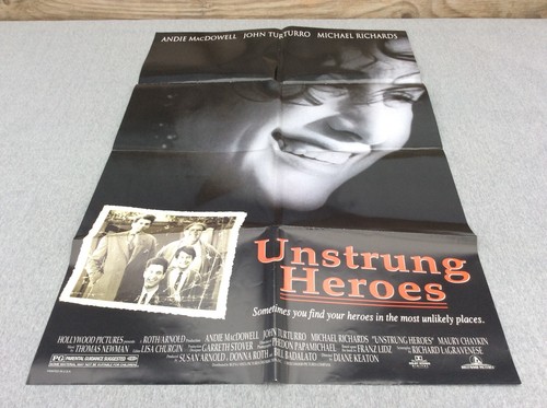 1995 Unstrung Heroes Original Movie House Full Sheet Poster