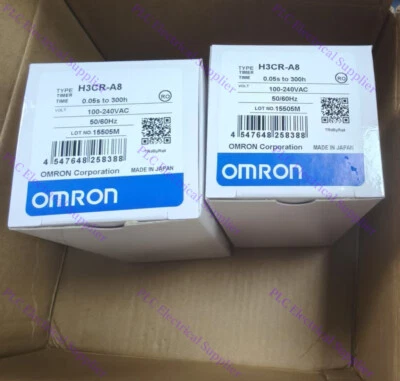 H3CRA8 1PCS Brand New OMRON Timer H3CR-A8 100-240VAC Fast Delivery - Image 1 of 4