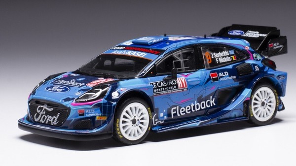 Ixo 1/43 Ford Puma Serderidis Wrc Rally Montecarlo 2023 Statisches Modell-image