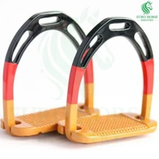 Anatomical Shaped Jin Stirrups Equestrain Horse Riding Aluminium Stirrups 4.75''