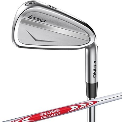 Jeu De Fers Ping I230 - 4 à PW - Manche NS Pro Modus3 Tour 105 X-Flex - Reconditionné état Correct